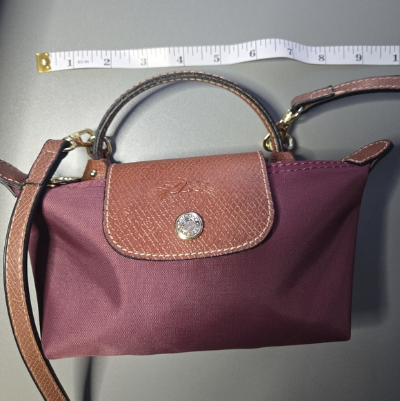 Longchamp Handbags - Elegant Burgundy Crossbody Bag